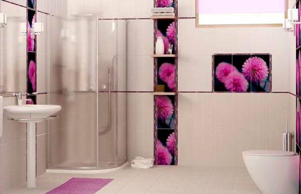 Как красиво и практично отделать стены в ванной с фото