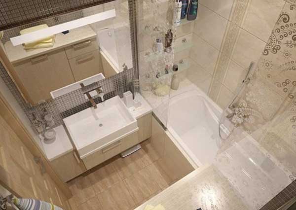 Дизайн маленькой ванной  как избежать ошибок в интерьере? - фото