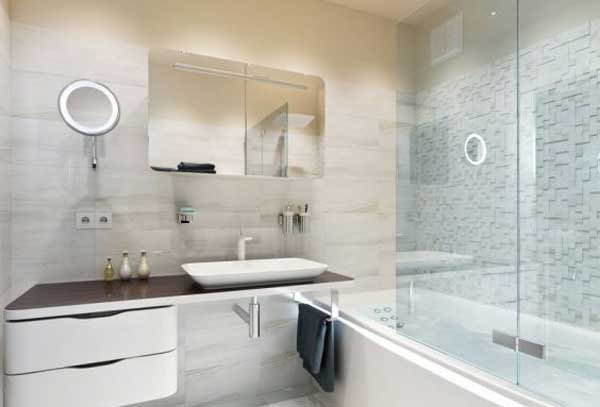 Дизайн ванной комнаты на 4 кв. м  достаточно ли для полного комфорта? - фото