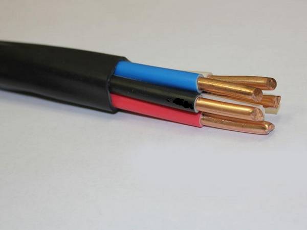 Технические характеристики кабеля ВВГнг с фото