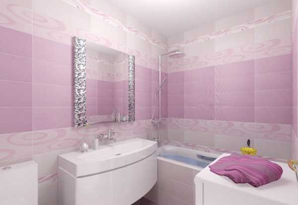 Отделка ванной комнаты пластиковыми панелями ПВХ