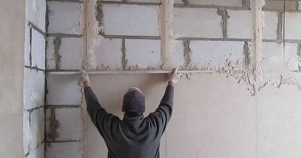 Цементная штукатурка стен своими руками