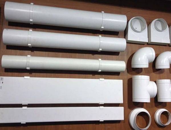 Вентиляционные пластиковые трубы для вытяжки: нюансы выбора и монтажа с фото